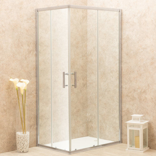 Belfry Bathroom Arche Adjustable Rectangular Shower Enclosure Belfry Bathroom Size: 185cm H x 81cm W x 108cm D  - Size: 185cm H x 90cm W x 117cm D Belfry Bathroom Arche Adjustable Rectangular Shower Enclosure Belfry Bathroom Size: 185cm H x 81cm W x 108cm D  - Size: 185cm H x 90cm W x 117cm D