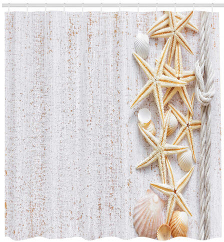 East Urban Home Nature Shower Curtain East Urban Home Size: 240cm H x 175cm W  - Size: 180cm H x 175cm W East Urban Home Nature Shower Curtain East Urban Home Size: 240cm H x 175cm W  - Size: 180cm H x 175cm W