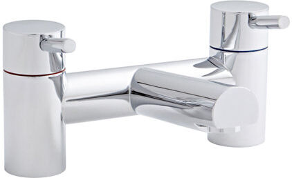 Belfry Bathroom Noor Deck Mounted Bath Shower Mixer Belfry Bathroom  - Size: 60 cm H x 160 cm W x 11 cm D Belfry Bathroom Noor Deck Mounted Bath Shower Mixer Belfry Bathroom  - Size: 60 cm H x 160 cm W x 11 cm D