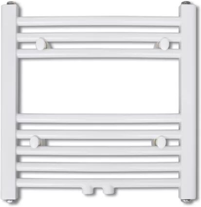 Belfry Heating Wall Mount Water-Fed Heated Towel Rail Belfry Heating  - Size: 10cm H X 66cm W X 200cm D