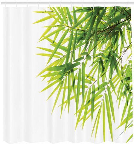 East Urban Home Leaves Shower Curtain East Urban Home  - Size: Standard (72" x 72") Extra Long (72" x 96") East Urban Home Leaves Shower Curtain East Urban Home  - Size: Standard (72" x 72") Extra Long (72" x 96")