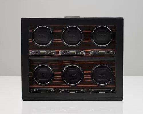 WOLF Roadster Watch Box WOLF  - Size: 10cm H X 3cm W X 22cm D WOLF Roadster Watch Box WOLF  - Size: 10cm H X 3cm W X 22cm D