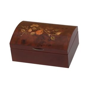 World Menagerie Wooden Dawn Jewellery Case brown/red 13.0 H x 29.0 W x 20.0 D cm