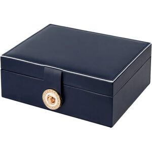 Rosalind Wheeler Cornie Jewellery Box blue 9.0 H x 23.0 W x 17.0 D cm