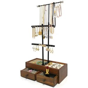 Rio Halli Jewellery Stand brown 53.721 H x 25.0 W x 15.0 D cm