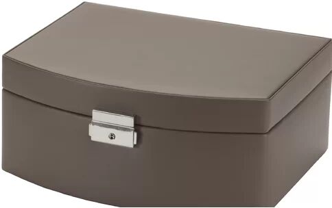 Symple Stuff Baroness Jewellery Box Symple Stuff Finish: Mink  - Size: 45.72cm H x 45.72cm W x 3.81cm D