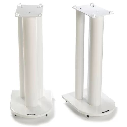 Symple Stuff 60cm Fixed Height Speaker Stand Symple Stuff Finish: White  - Size: 37cm H X 59cm W X 55cm D