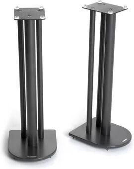 Symple Stuff 60cm Fixed Height Speaker Stand Symple Stuff Colour: Black  - Size: 24cm H X 14cm W X 14cm D