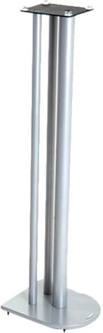 Symple Stuff 100 cm Fixed Height Speaker Stand Symple Stuff Finish: Silver  - Size: 60cm H X 25cm W X 30cm D Symple Stuff 100 cm Fixed Height Speaker Stand Symple Stuff Finish: Silver  - Size: 60cm H X 25cm W X 30cm D