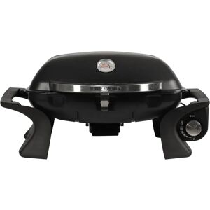 George Foreman 1-Burner Gas BBQ black/gray 70.0 H x 50.0 W x 34.0 D cm