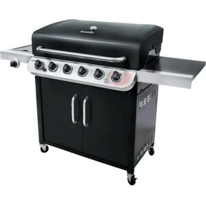 Char-Broil Convective Series 640B XL - 6 Burner Gas Barbecue Grill, Black Finish black/gray 114.0 H x 159.0 W x 62.0 D cm