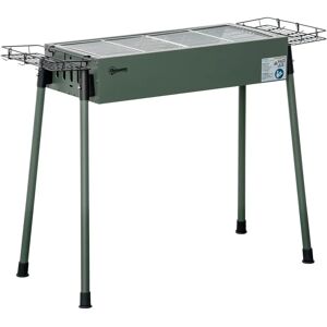 Dakota Fields 77cm Portable Charcoal BBQ gray 70.0 H x 77.0 W x 30.0 D cm