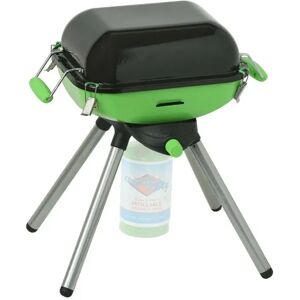 SmashingDealDirect Propane Gas and Charcoal BBQ black/gray/green 45.0 H x 35.0 W x 16.0 D cm