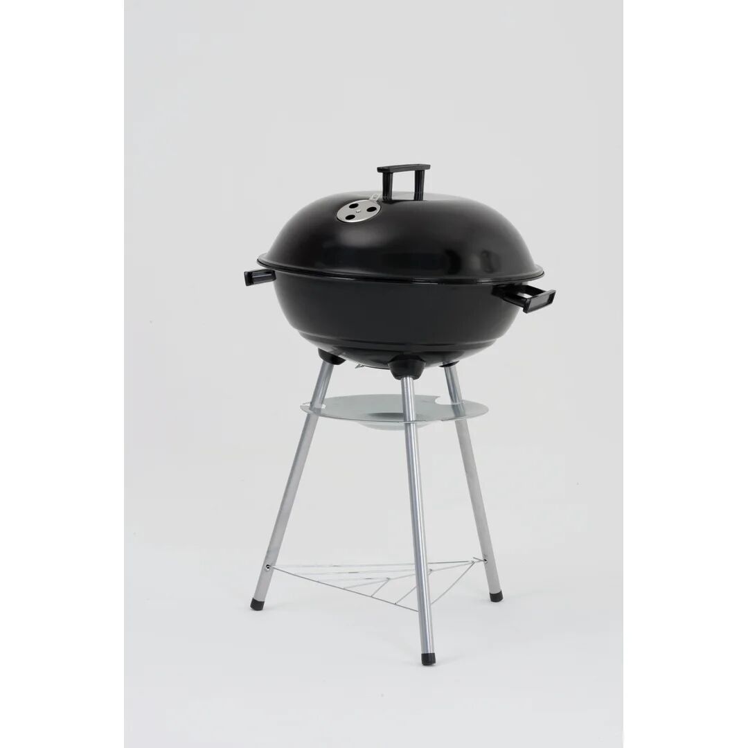Symple Stuff Marcano 17 inch Charcoal Kettle Barbecue black/gray 57.0 H x 43.18 W x 43.18 D cm