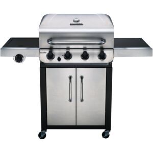Char-Broil Convective Series 440S - 4 Burner Gas Barbecue Grill with Side-burner, Stainless Steel Finish Stainless Steel;Stainless Steel 4