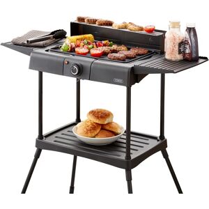 TOWER Electric Indoor / Outdoor BBQ, Black gray 101.0 H x 54.0 D cm