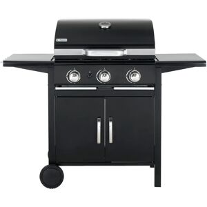 Tepro Mayfield 3 Burner Gas BBQ Grill black/gray 103.0 H x 127.0 W x 58.0 D cm