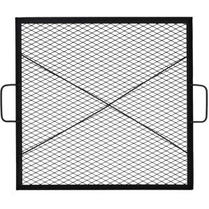 Belfry Kitchen Fire Pit Grill Cooking Grate, Campfire BBQ Grill Grid, Outdoor Campfire BBQ Grill with Handle, Reusable Cooking Grates for Outside Party Gathering Stainless Steel 0.9 cm H x 44 cm W x 15 cm D Belfry Kitchen Fire Pit Grill Cooking Grate, Campfire BBQ Grill Grid, Outdoor Campfire BBQ Grill with Handle, Reusable Cooking Grates for Outside Party Gathering Stainless Steel 0.9 cm H x 44 cm W x 15 cm D