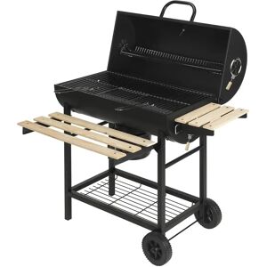 Dakota Fields Charcoal BBQ Overall Dimensions 105 L X 60.5 W X 94.5 H Cm black/gray 94.5 H x 105.0 W x 60.5 D cm