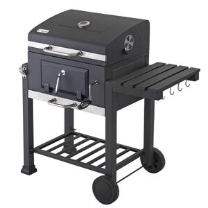Tepro Toronto Portable Charcoal Barbecue With Thermometer black/gray 107.0 H x 115.0 W x 67.0 D cm