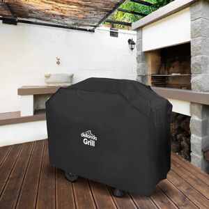 Dellonda PVC Cover For Barbecues, Heavy-Duty & Waterproof For Outdoor black 92.0 H x 115.0 W x 58.0 D cm