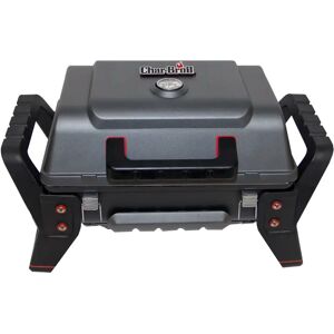 Char-Broil X200 Grill2Go - Portable Barbecue Grill with TRU-Infrared technology, Grey/ Cast aluminium gray 35.0 H x 60.0 W x 40.0 D cm