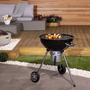 Charles Bentley 70cm Kettle Charcoal BBQ black/gray 100.5 H x 70.0 W x 64.5 D cm