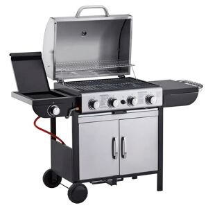 Symple Stuff 58cm Prevost 4-Burner Liquid Propane Barbecue Grill gray 48.0 H x 58.0 W x 75.0 D cm