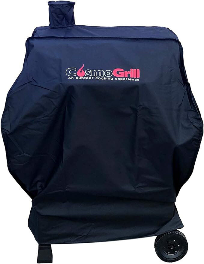 COSMOGRILL 89cm W x 64cm D Grill Cover Black 96cm H X 89cm W X 64cm D
