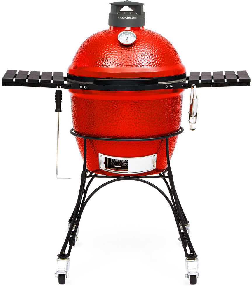 Kamado Joe Classic Joe II - Ceramic Charcoal Grill Red 45.72cm W