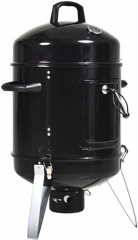 Dakota Fields Symple Stuff 50cm Barrel Charcoal BBQ Dakota Fields  - Size: 130cm H X 33cm W X 100cm D