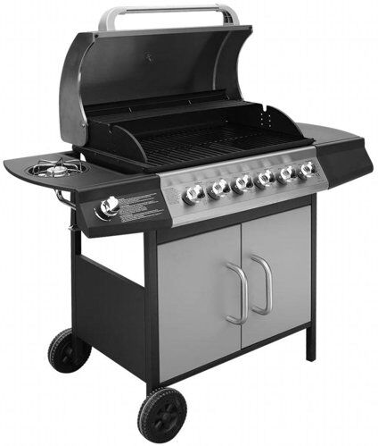 Symple Stuff 63.5cm Cooking Zone Portable Gas Barbecue Symple Stuff Finish: Silver Symple Stuff 63.5cm Cooking Zone Portable Gas Barbecue Symple Stuff Finish: Silver