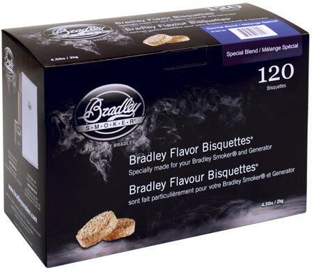 Bradley Smoker Special Blend Bisquette Bradley Smoker  - Size: 245cm H X 200cm W X 300cm D Bradley Smoker Special Blend Bisquette Bradley Smoker  - Size: 245cm H X 200cm W X 300cm D