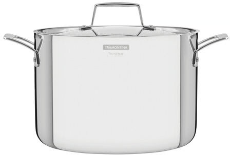 Tramontina Grano 7.7 L Stock Pot with Lid Tramontina 34cm H X 24cm W X 11cm D Tramontina Grano 7.7 L Stock Pot with Lid Tramontina 34cm H X 24cm W X 11cm D