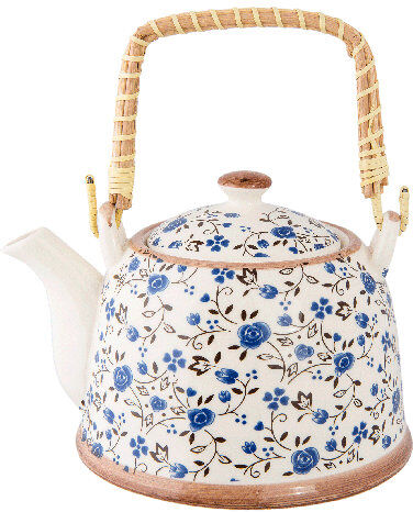 Symple Stuff Woodal 0.7 L Porcelain China Teapot (Set of 2) Symple Stuff  - Size: 37cm H X 47cm W X 47cm D Symple Stuff Woodal 0.7 L Porcelain China Teapot (Set of 2) Symple Stuff  - Size: 37cm H X 47cm W X 47cm D