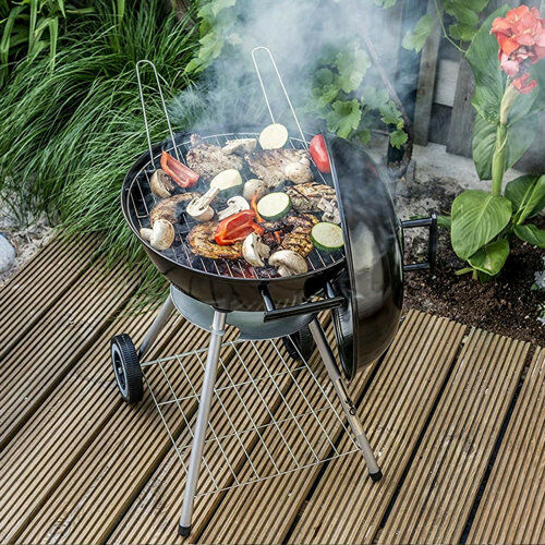 Dakota Fields Symple Stuff 118cm Charcoal BBQ Dakota Fields  - Size: Small Dakota Fields Symple Stuff 118cm Charcoal BBQ Dakota Fields  - Size: Small