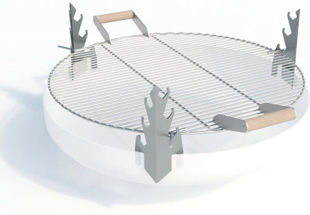 Dakota Fields Raycliff Barbecue Grate Dakota Fields 60cm H x 100cm W x 1.8cm D Dakota Fields Raycliff Barbecue Grate Dakota Fields 60cm H x 100cm W x 1.8cm D