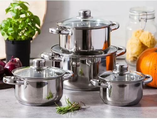 Symple Stuff Maxey Pot Set with Lid Symple Stuff  - Size: 60 cm H x 90 cm W