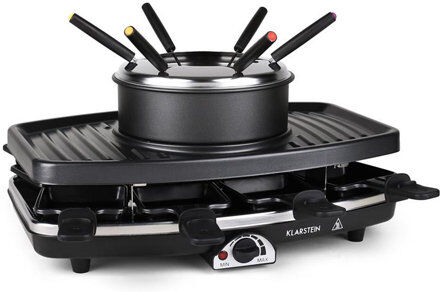 Klarstein Entrecote Fondue Raclette Grill Klarstein  - Size: 54cm H X 38cm W X 26cm D Klarstein Entrecote Fondue Raclette Grill Klarstein  - Size: 54cm H X 38cm W X 26cm D