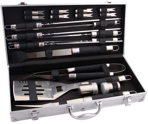Symple Stuff Vanhoose 20-Piece Barbecue Tool Set Symple Stuff  - Size: Small Symple Stuff Vanhoose 20-Piece Barbecue Tool Set Symple Stuff  - Size: Small