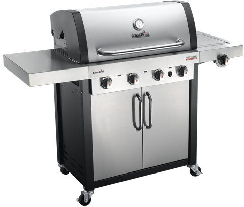 Char-Broil Professional Series 4400 S - 4 Burner Gas Barbecue Grill with TRU-Infrared Technology and Side-Burner Char-Broil Finish: White 114cm H X 111cm W X 66cm D Char-Broil Professional Series 4400 S - 4 Burner Gas Barbecue Grill with TRU-Infrared Technology and Side-Burner Char-Broil Finish: White 114cm H X 111cm W X 66cm D