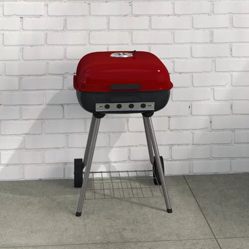 Symple Stuff 42.5cm Barrel Charcoal BBQ Symple Stuff  - Size: 43cm H X 165cm W X 40cm D