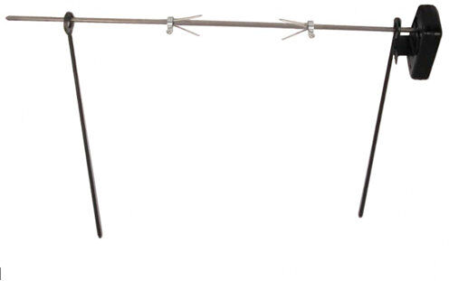 Dakota Fields Dasheil Grizzly Spit Rotisserie Dakota Fields  - Size: 40cm H X 24cm W X 25cm D Dakota Fields Dasheil Grizzly Spit Rotisserie Dakota Fields  - Size: 40cm H X 24cm W X 25cm D