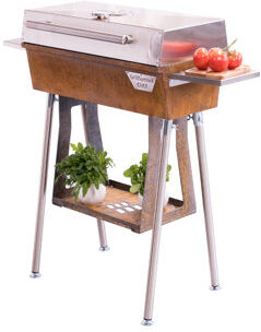 GrillSymbol 105cm Barrel Charcoal BBQ GrillSymbol  - Size: 85cm H X 58cm W X 80cm D GrillSymbol 105cm Barrel Charcoal BBQ GrillSymbol  - Size: 85cm H X 58cm W X 80cm D