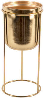 Present Time Tub Metal Plant Pot Present Time Colour: Gold Present Time Tub Metal Plant Pot Present Time Colour: Gold