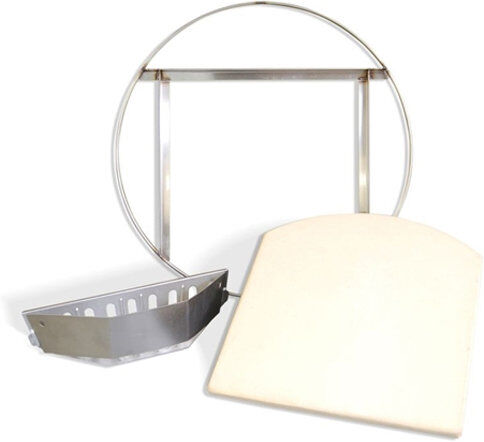 Symple Stuff Kettle Pizza Pro Grate and Tombstone Combination Kit Symple Stuff  - Size: 30 cm H x 30 cm W Symple Stuff Kettle Pizza Pro Grate and Tombstone Combination Kit Symple Stuff  - Size: 30 cm H x 30 cm W