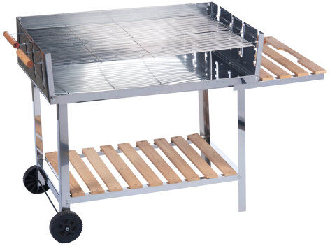 Symple Stuff 50cm Charcoal BBQ Symple Stuff  - Size: 105cm H X 47cm W X 67cm D Symple Stuff 50cm Charcoal BBQ Symple Stuff  - Size: 105cm H X 47cm W X 67cm D