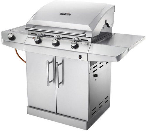 Char-Broil Performance Series  T36G5 - 3 Burner Gas Barbecue Grill with TRU-Infrared  technology and Side-Burner, Stainless Steel Finish Char-Broil  - Size: 113cm H X 111cm W X 60cm D Char-Broil Performance Series  T36G5 - 3 Burner Gas Barbecue Grill with TRU-Infrared  technology and Side-Burner, Stainless Steel Finish Char-Broil  - Size: 113cm H X 111cm W X 60cm D