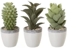 Bay Isle Home Plattsmouth Artificial Plant In Pot (Set of 3) Bay Isle Home  - Size: W180 x L260cm Bay Isle Home Plattsmouth Artificial Plant In Pot (Set of 3) Bay Isle Home  - Size: W180 x L260cm