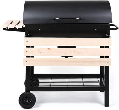 oneConcept Beef Butler Offset Charcoal Smoker and Grill oneConcept  - Size: 54cm H X 38cm W X 26cm D oneConcept Beef Butler Offset Charcoal Smoker and Grill oneConcept  - Size: 54cm H X 38cm W X 26cm D